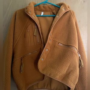 Free People - Hit the slopes fleece jacket XS